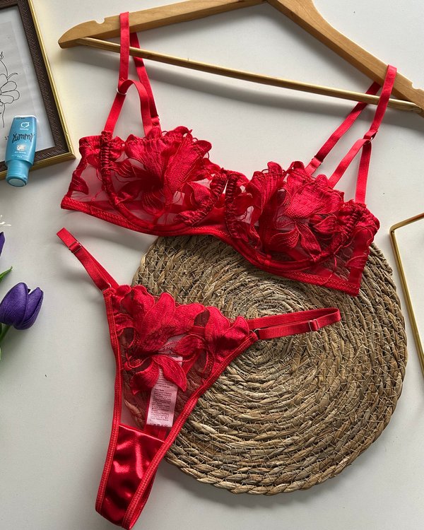 Conjunto Annie Rojo 