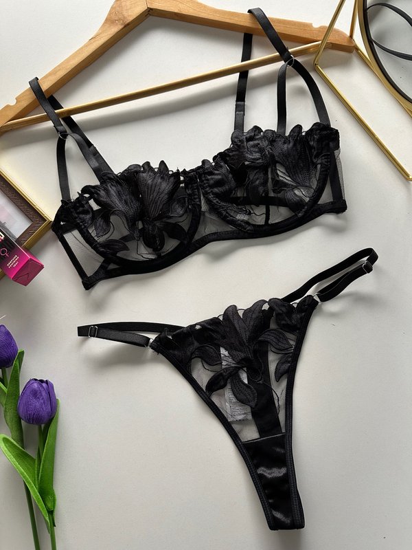Conjunto Annie negro 