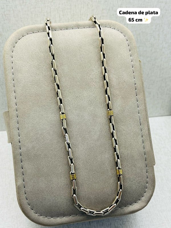 Cadena para Caballero  de Plata