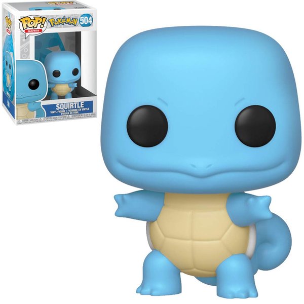 Figura Funko Pop! Games Pokémon - Squirtle #504 (100% Original)