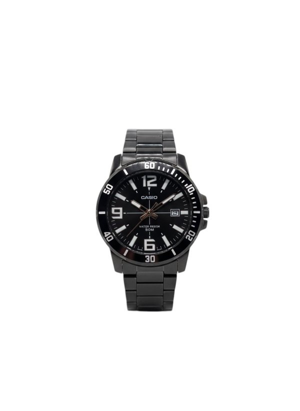 RELOJ CASIO - MALLA DE METAL - NEGRO