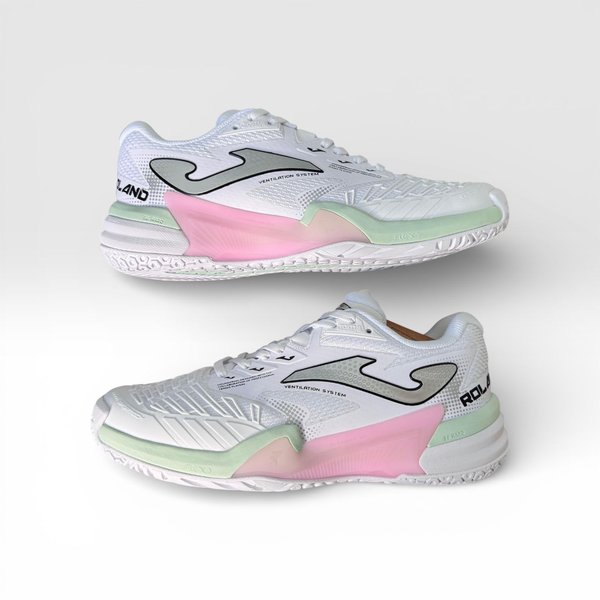 Calzado Joma Roland Lady Rosado con Blanco