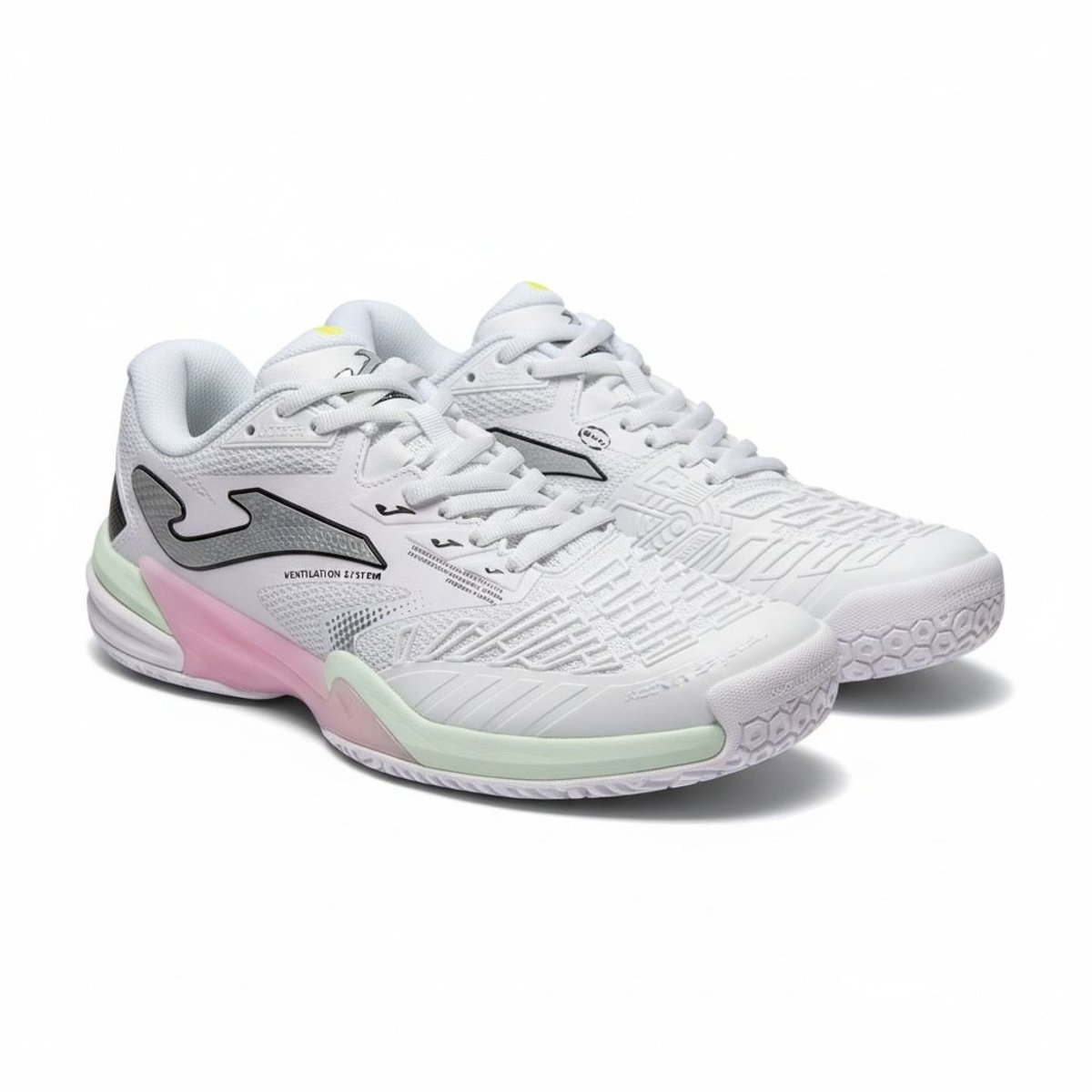 Calzado Joma Roland Lady Rosado con Blanco