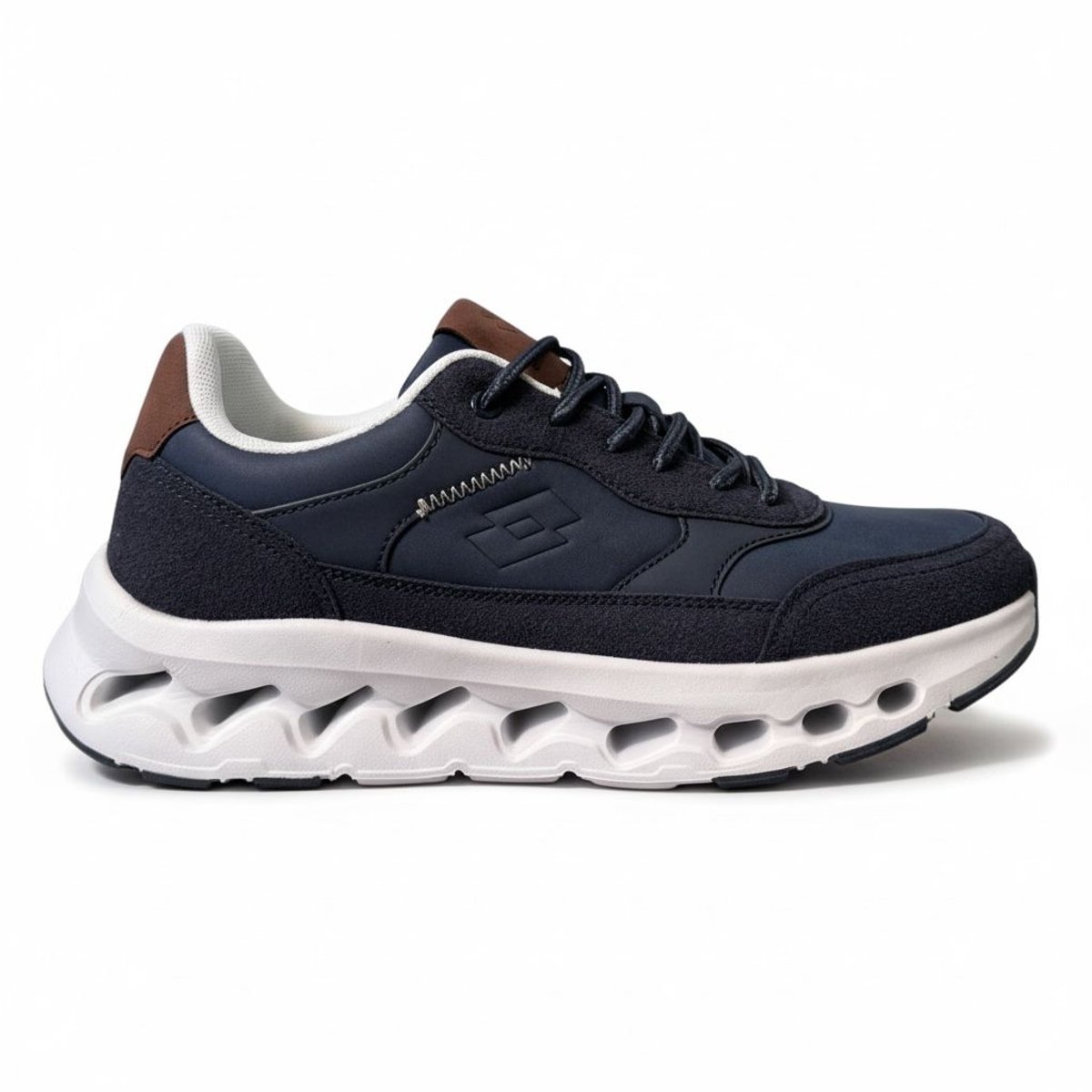 Calzado Lotto Trainer II - Cuerina azul  - 2