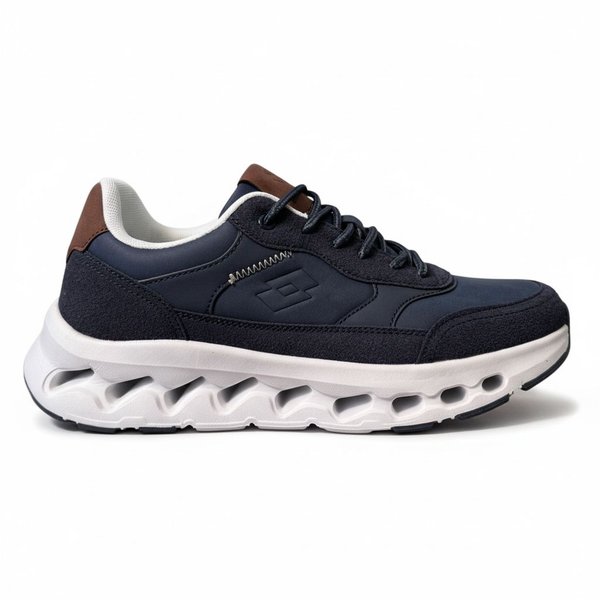Calzado Lotto Trainer II - Cuerina azul 