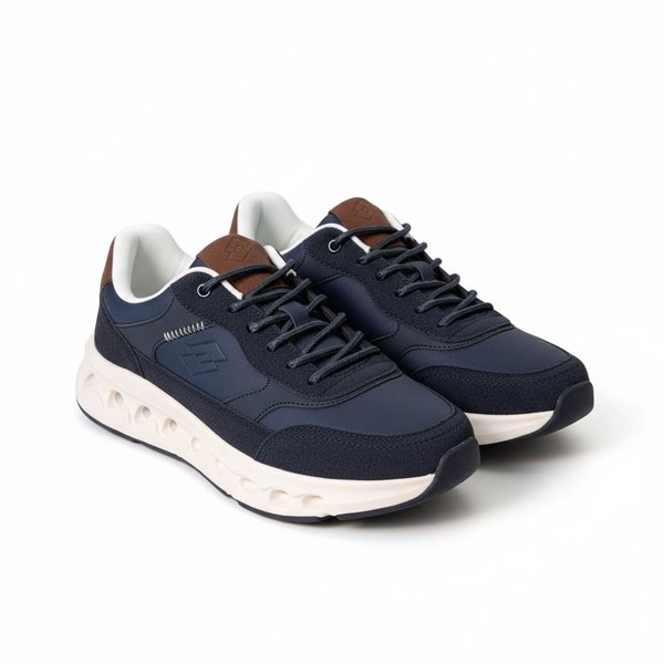 Calzado Lotto Trainer II - Cuerina azul 