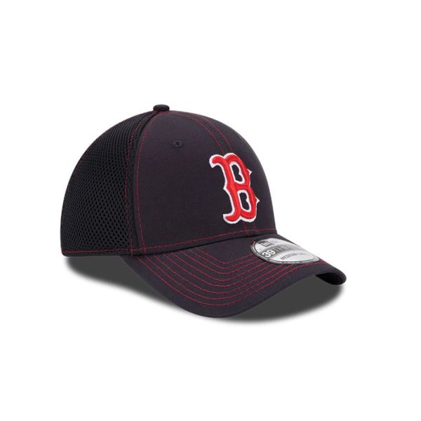 GORRA NEW ERA 10059477 - 39 THIRTY SMALL-MEDIUM BOSTON RED SOX- NEGRO