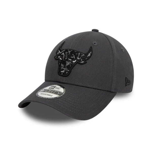 GORRA NEW ERA 60364418 NBA CHICAGO BULLS DK GRIS