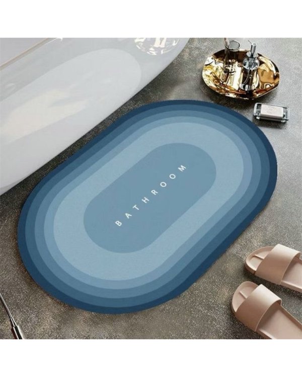 Alfombra Súper Absorbente Antideslizante para Baño