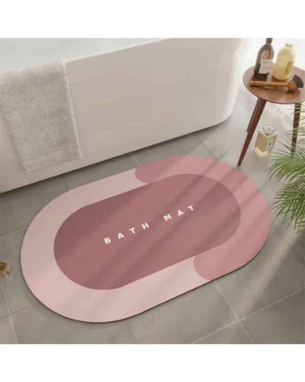 Alfombra Súper Absorbente Antideslizante para Baño