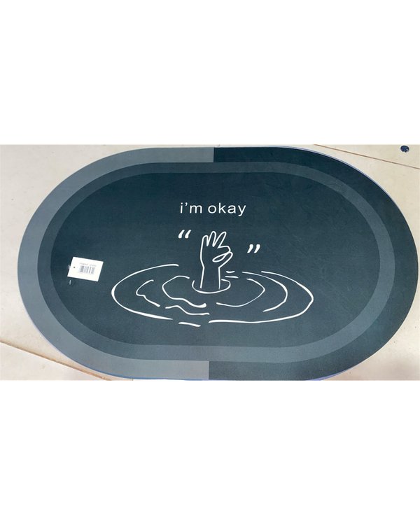 🛁 Alfombrilla de Baño Súper Absorbente – Secado Rápido y Antideslizante