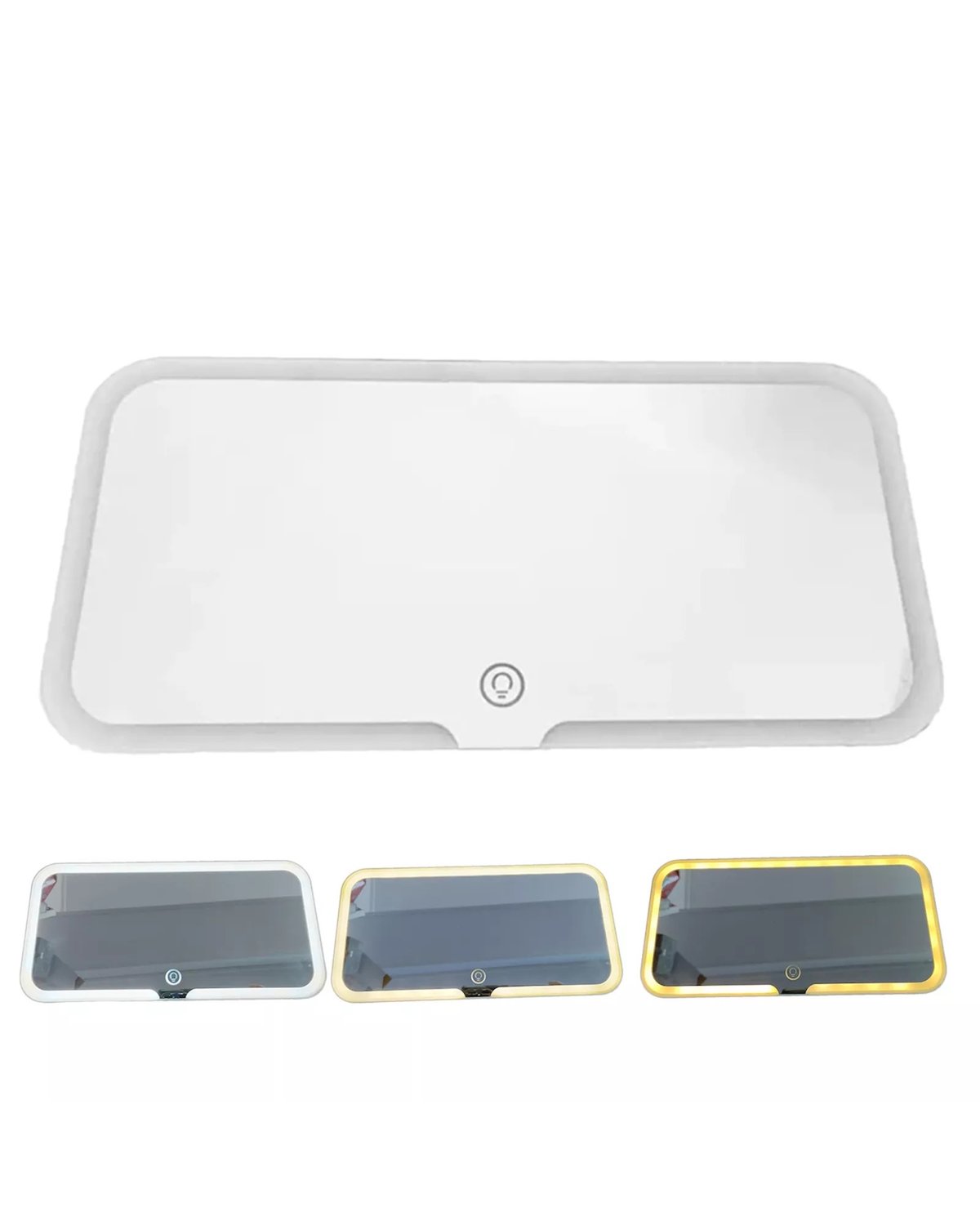 Espejo Con Luz Led para Auto - 2