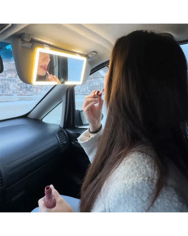 Espejo Con Luz Led para Auto