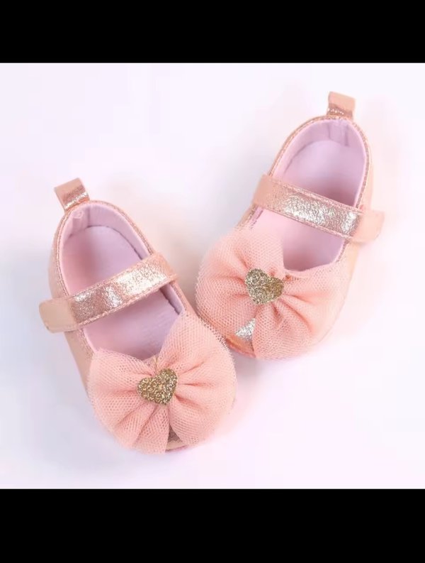 Zapatitos rosa & dorado ✨🧸