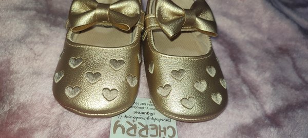 Zapatitos rosa & dorado ✨🧸