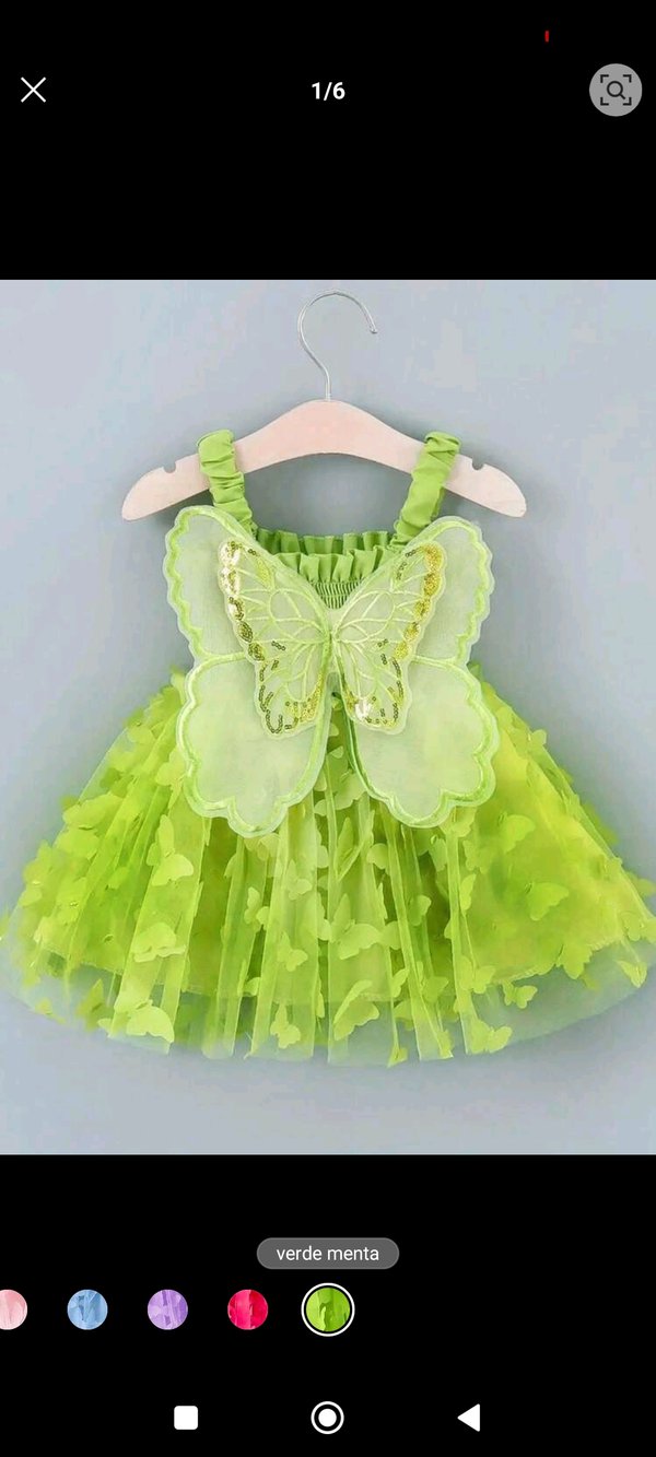 Vestidos con alas de mariposa 🦋✨