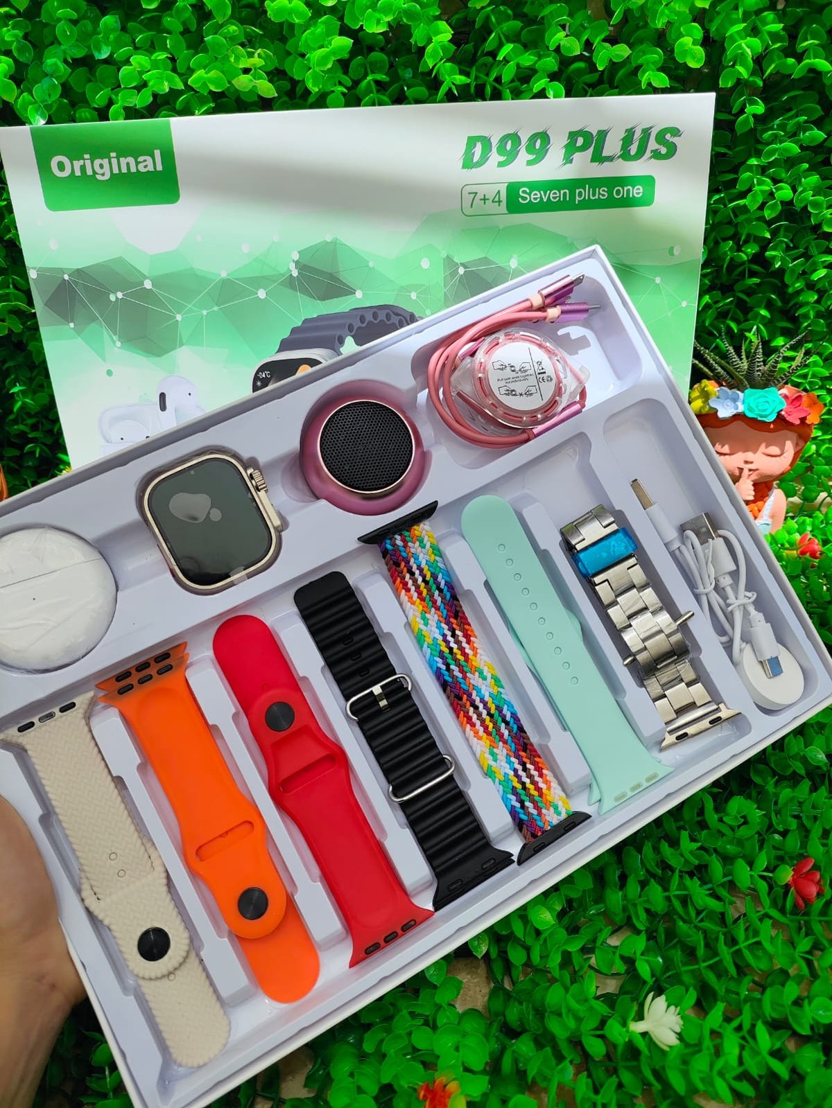 Reloj Smartwatch con Siete (7) mallas - 3