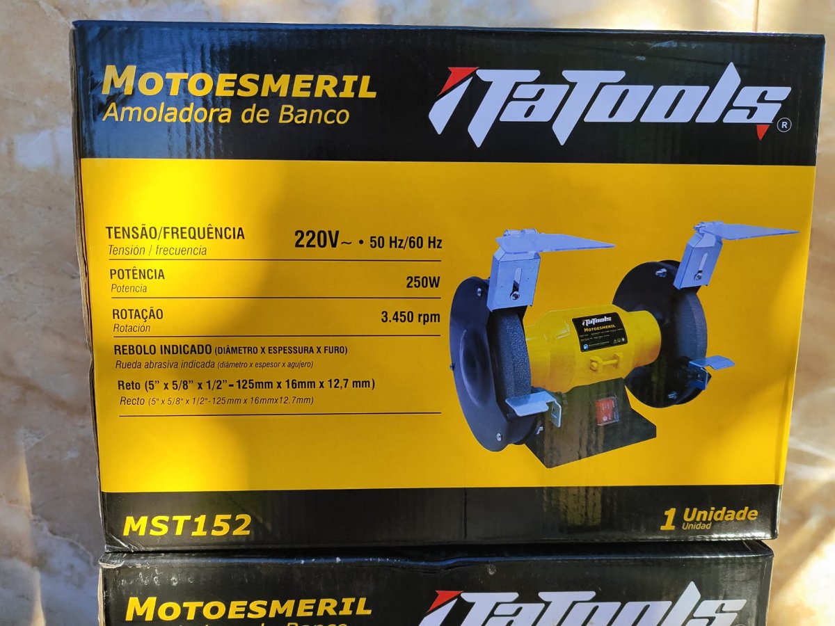 MOTOESMERIL DE BANCO - 🛠️