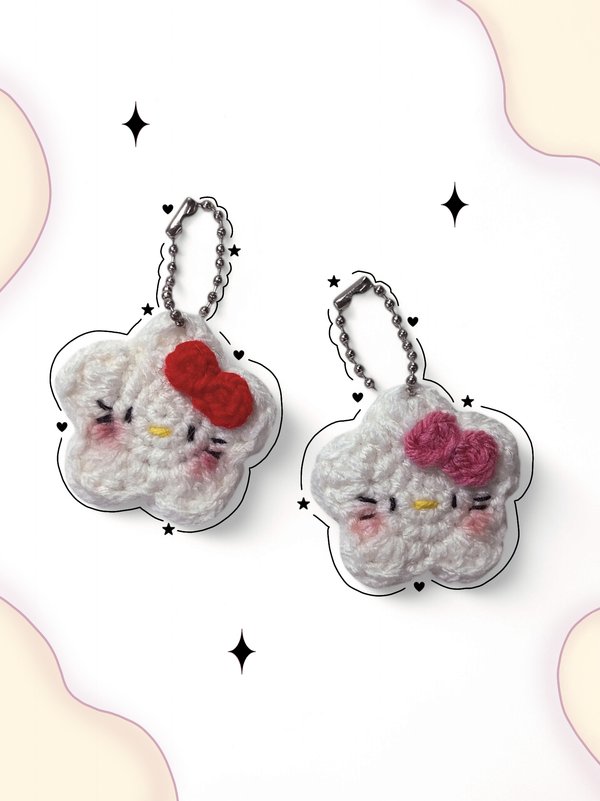 Hello Kitty Keychains 🖤