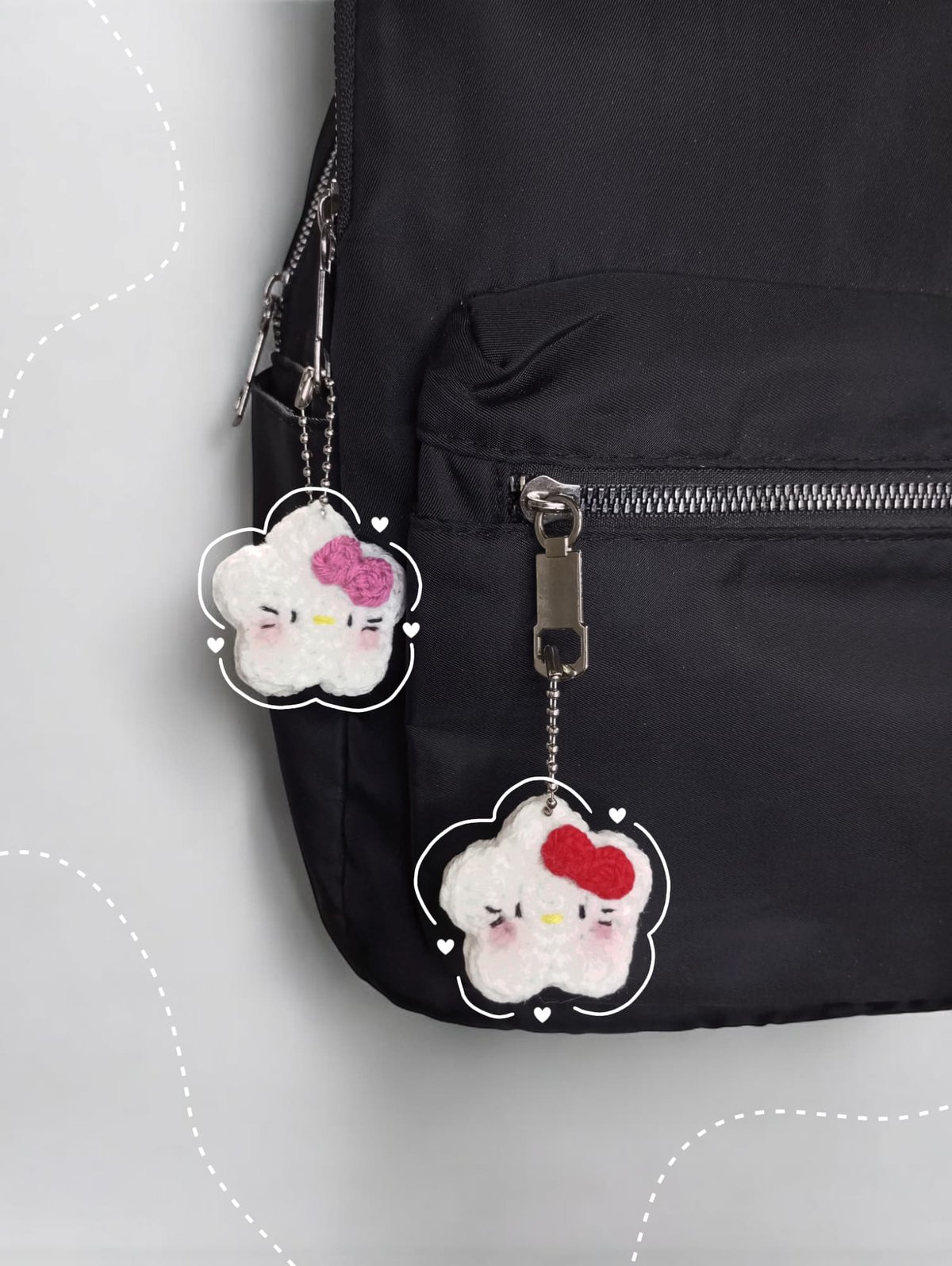 Hello Kitty Keychains 🖤