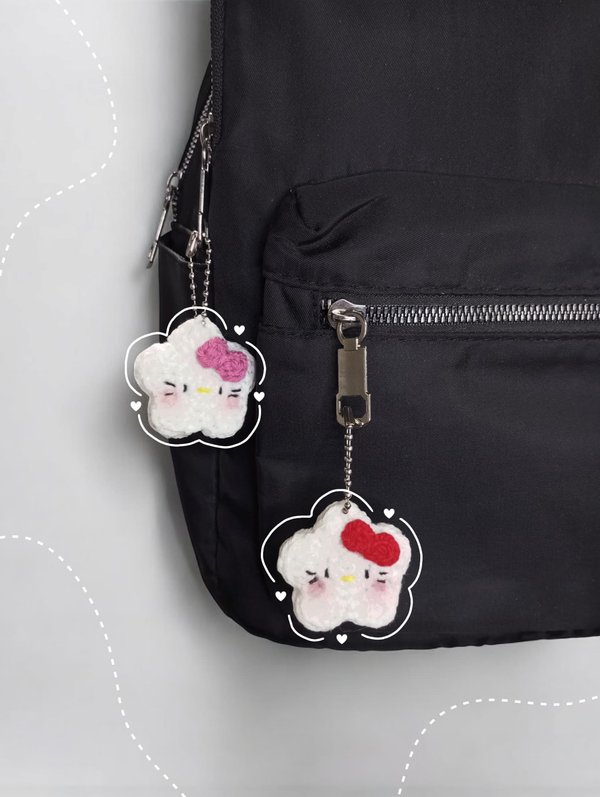 Hello Kitty Keychains 🖤