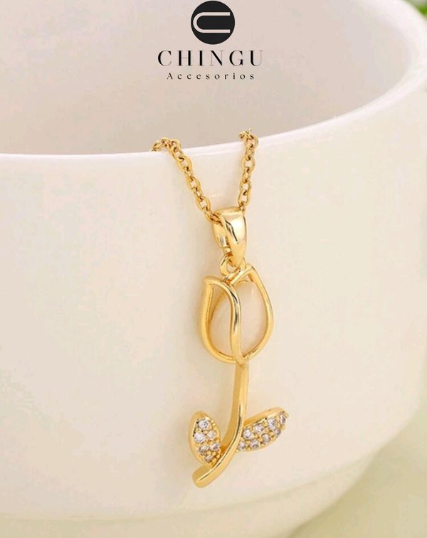 Collar de Tulipán simple 