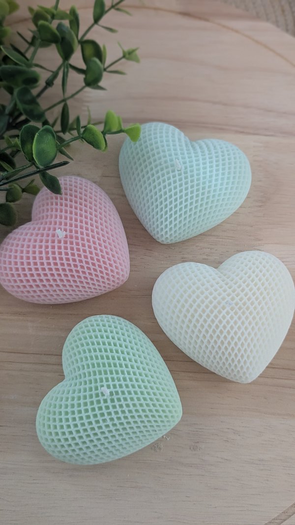 Corazón texturado