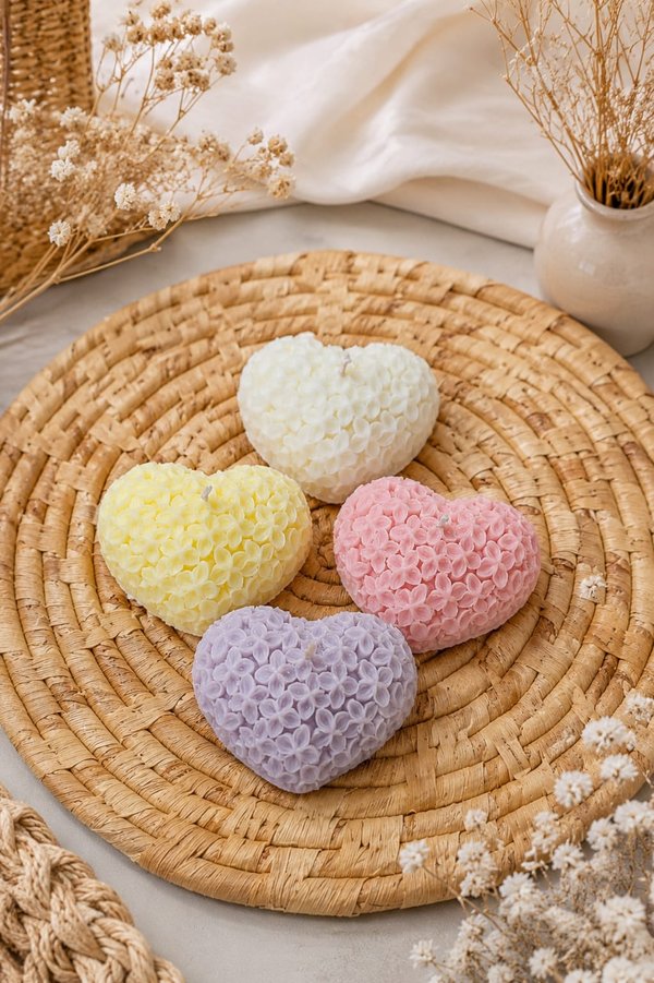 Corazón floral