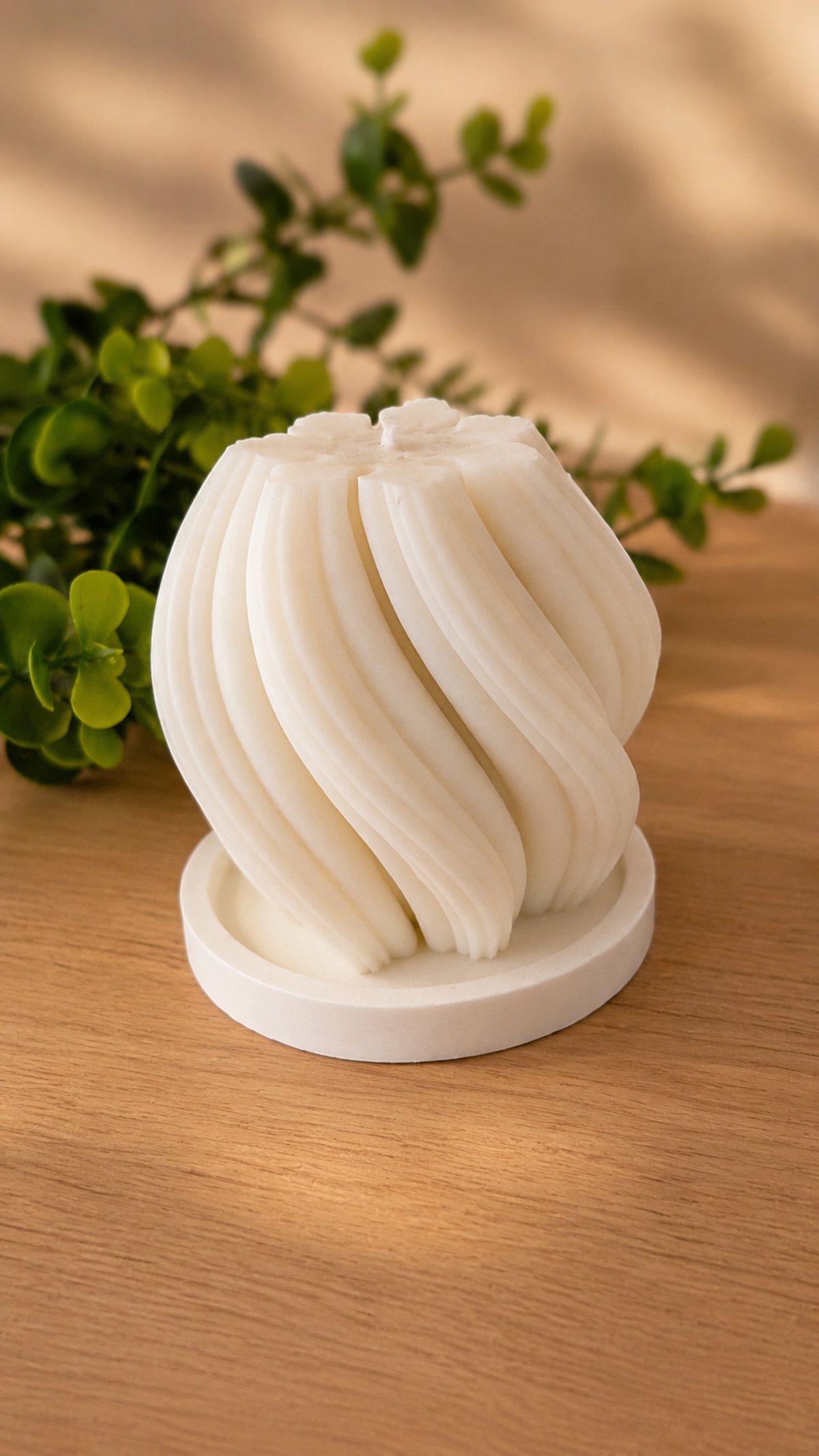 Espiral grande con base