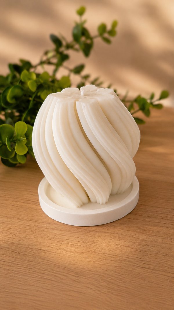 Espiral grande con base