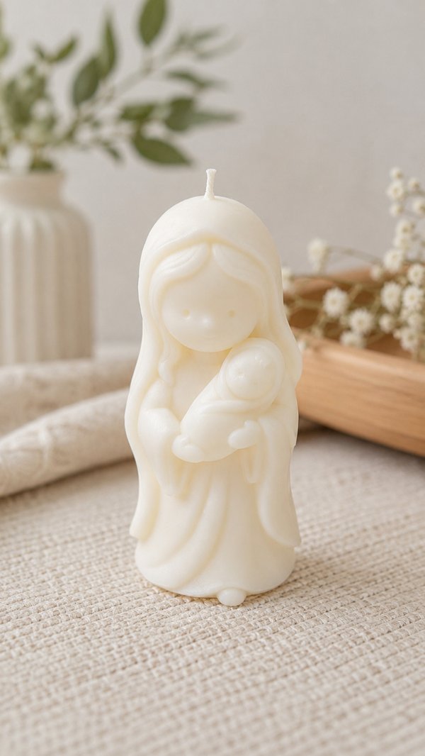 Virgencita pequeña con Jesús