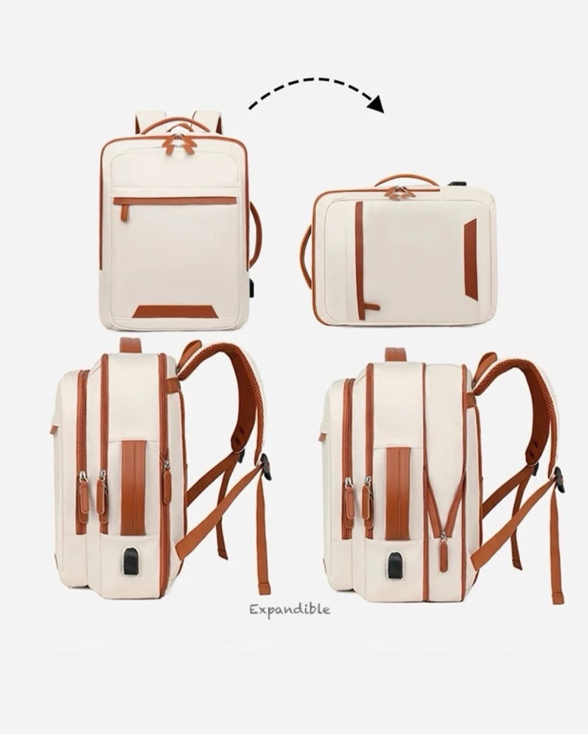 😍Hermosa mochila impermeable y ajustable🫧🍃 - 6