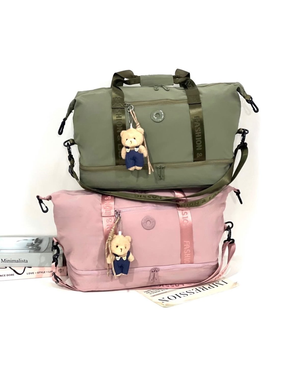 😍💘Nuevo modelo de bolsón para tu viajecito 🍃 - 7