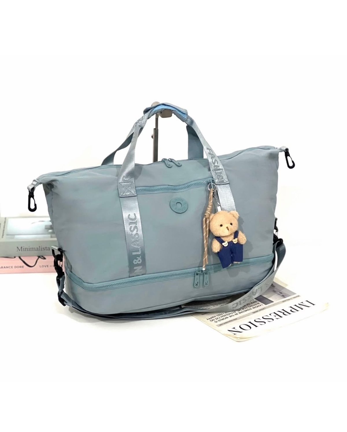 😍💘Nuevo modelo de bolsón para tu viajecito 🍃 - 5