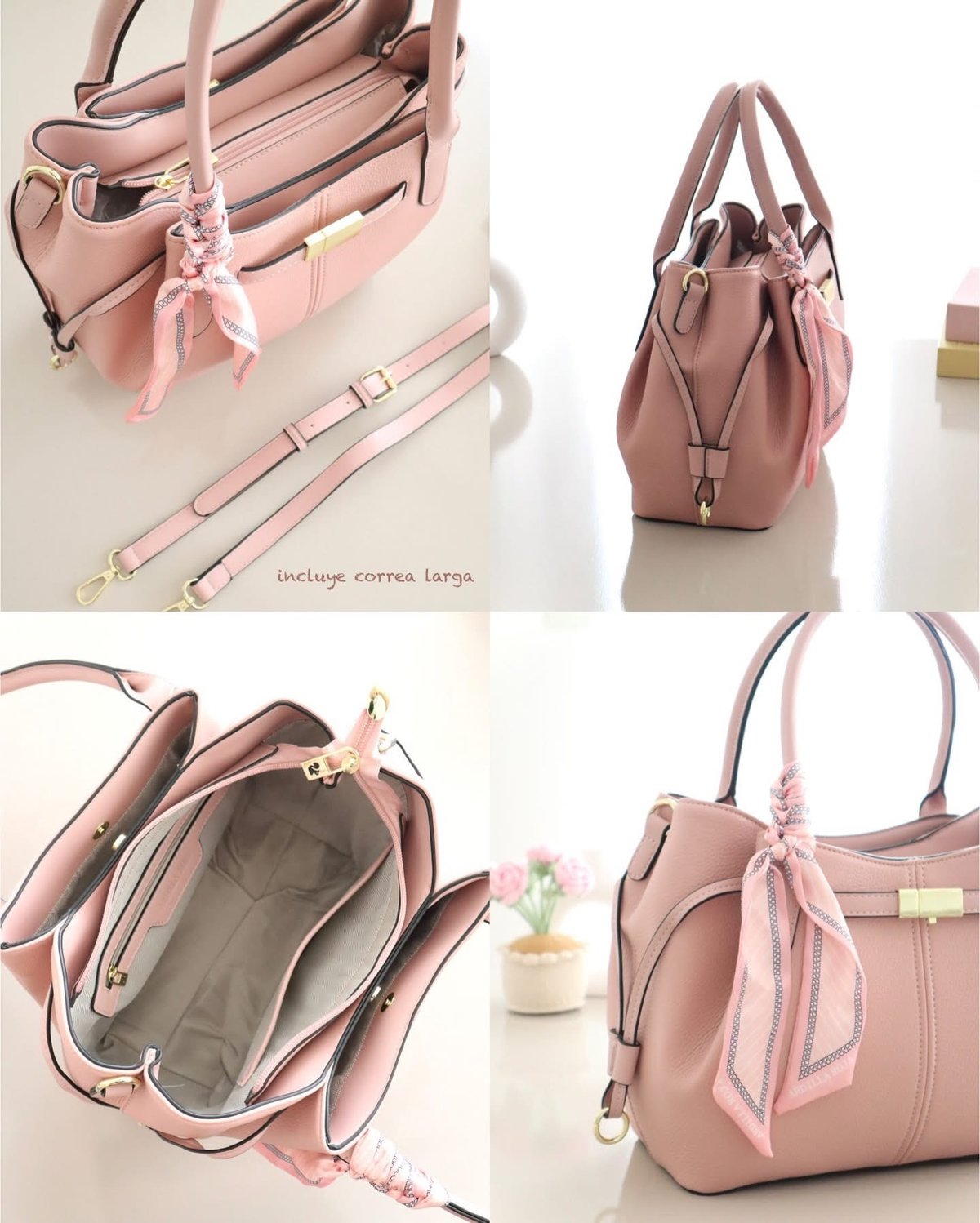 Hermosa cartera muy femenina 💅🏻y funcional 😍 - 6