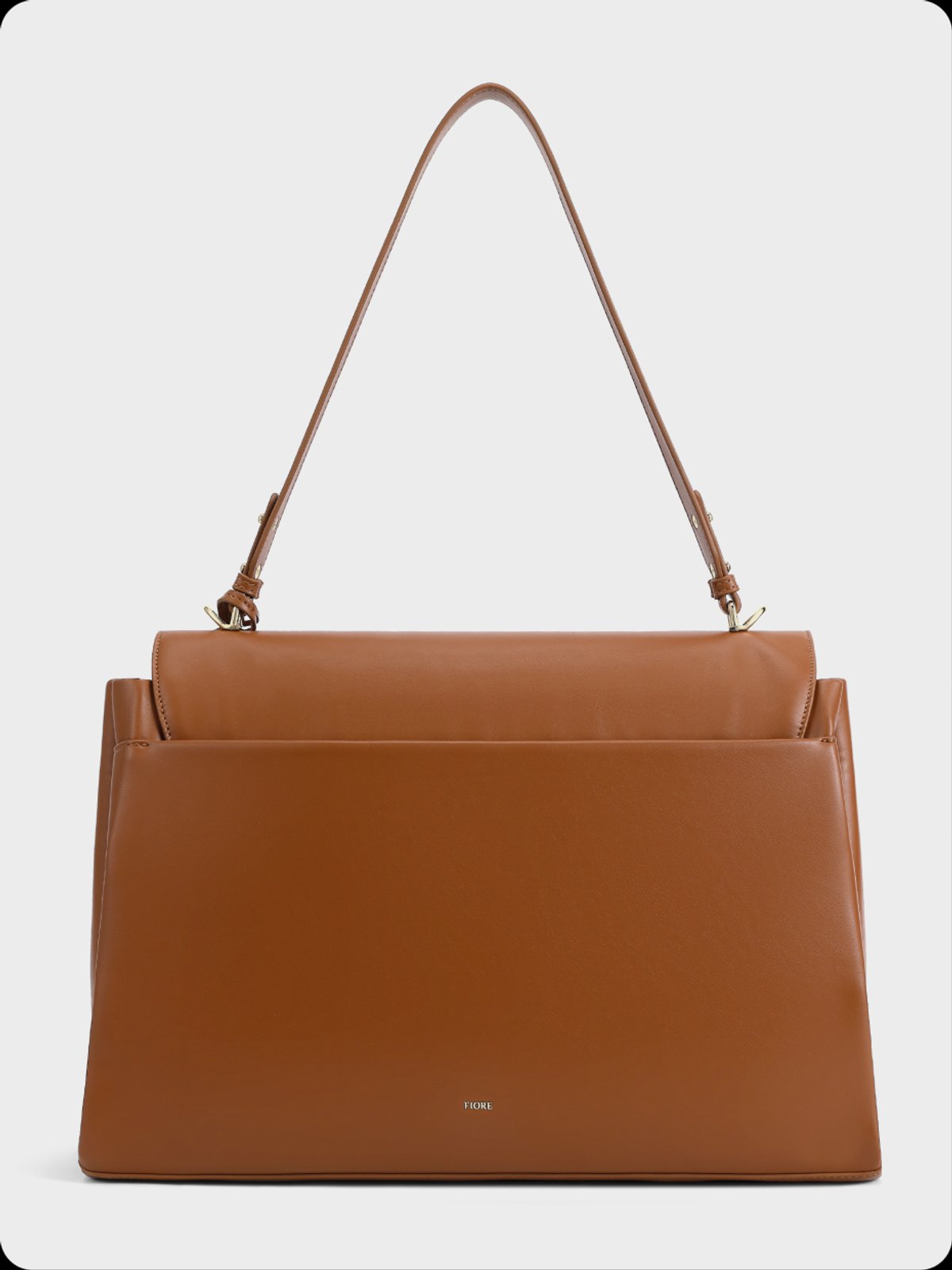 🍑😍BOLSO PORTA NOTEBOOK FIORE TAN🧡 - 3
