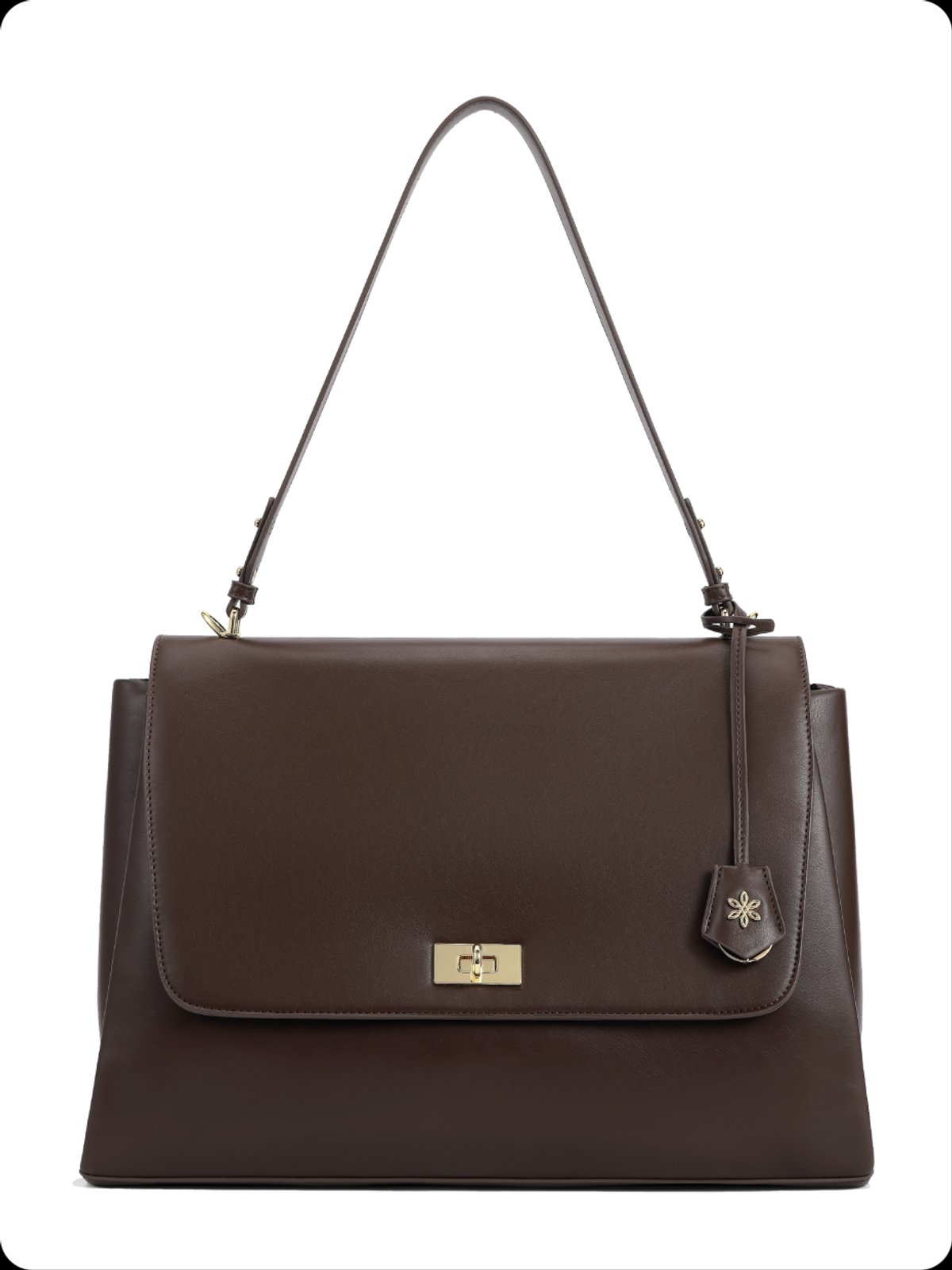 🍒🌹BOLSO PORTA NOTEBOOK FIORE BROWN🍫♥️