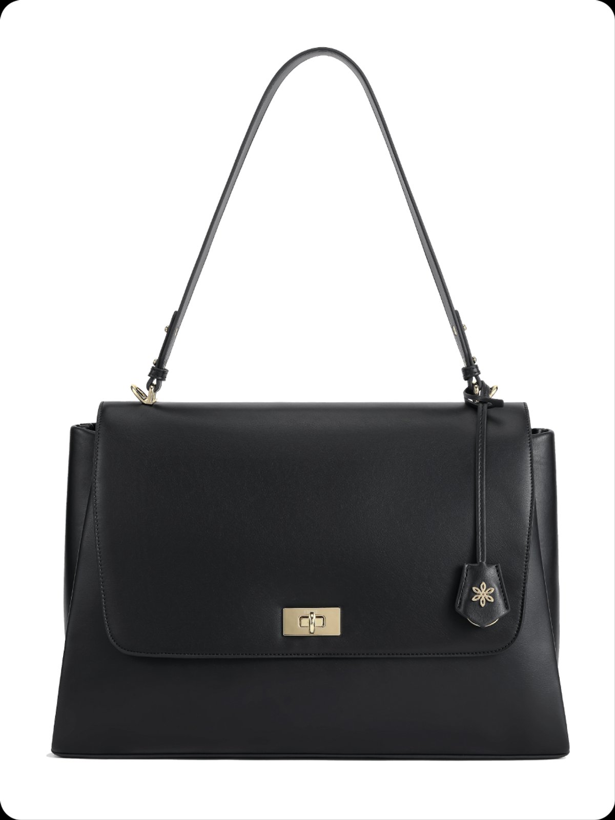 🌹BOLSO PORTA NOTEBOOK FIORE BLACK🖤