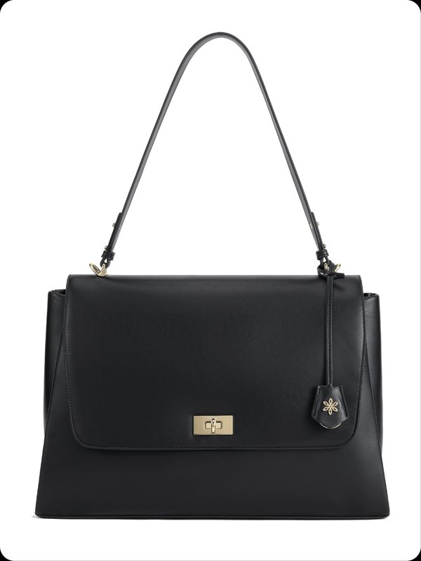 🌹BOLSO PORTA NOTEBOOK FIORE BLACK🖤