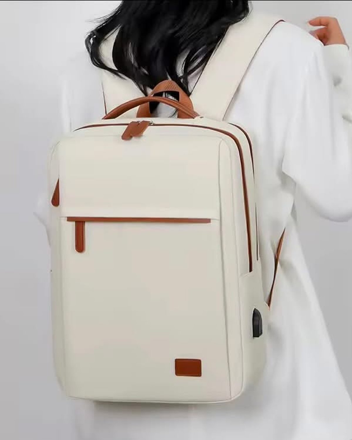 😍🌸Nueva mochila viajera ✨ Súper práctica y además impermeable 🫧 - 2