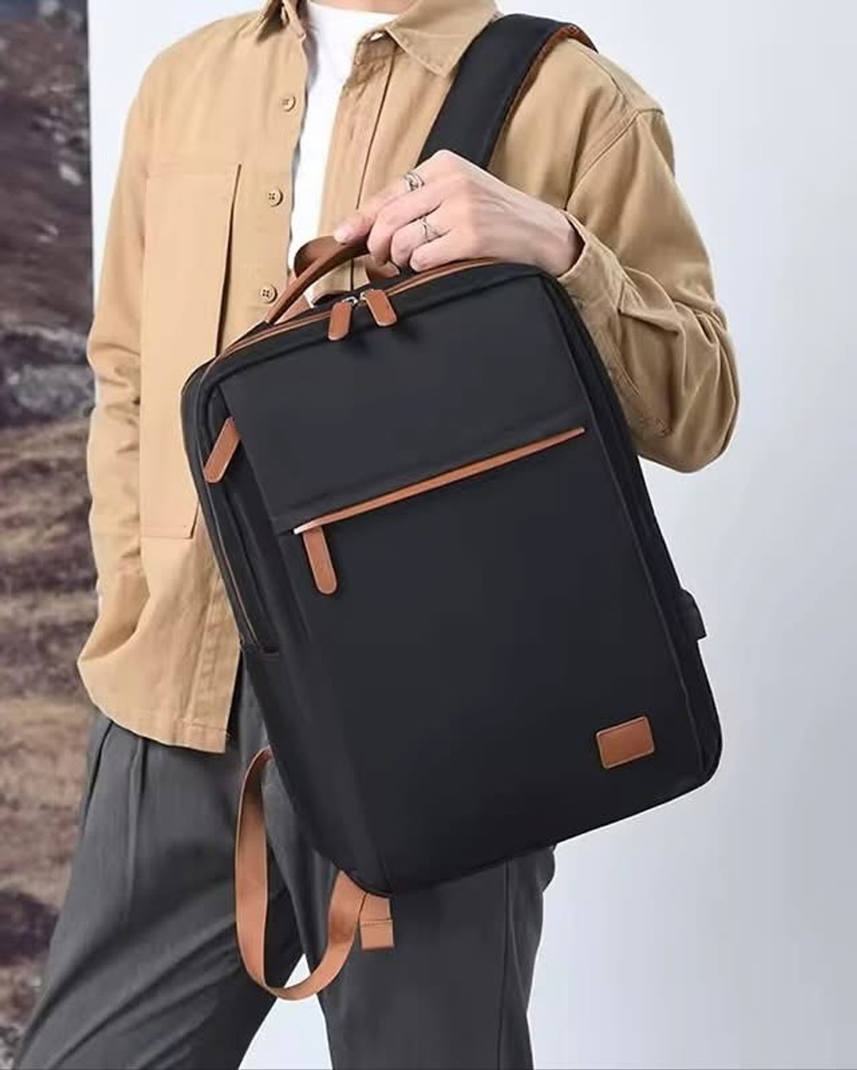 😍🌸Nueva mochila viajera ✨ Súper práctica y además impermeable 🫧 - 4