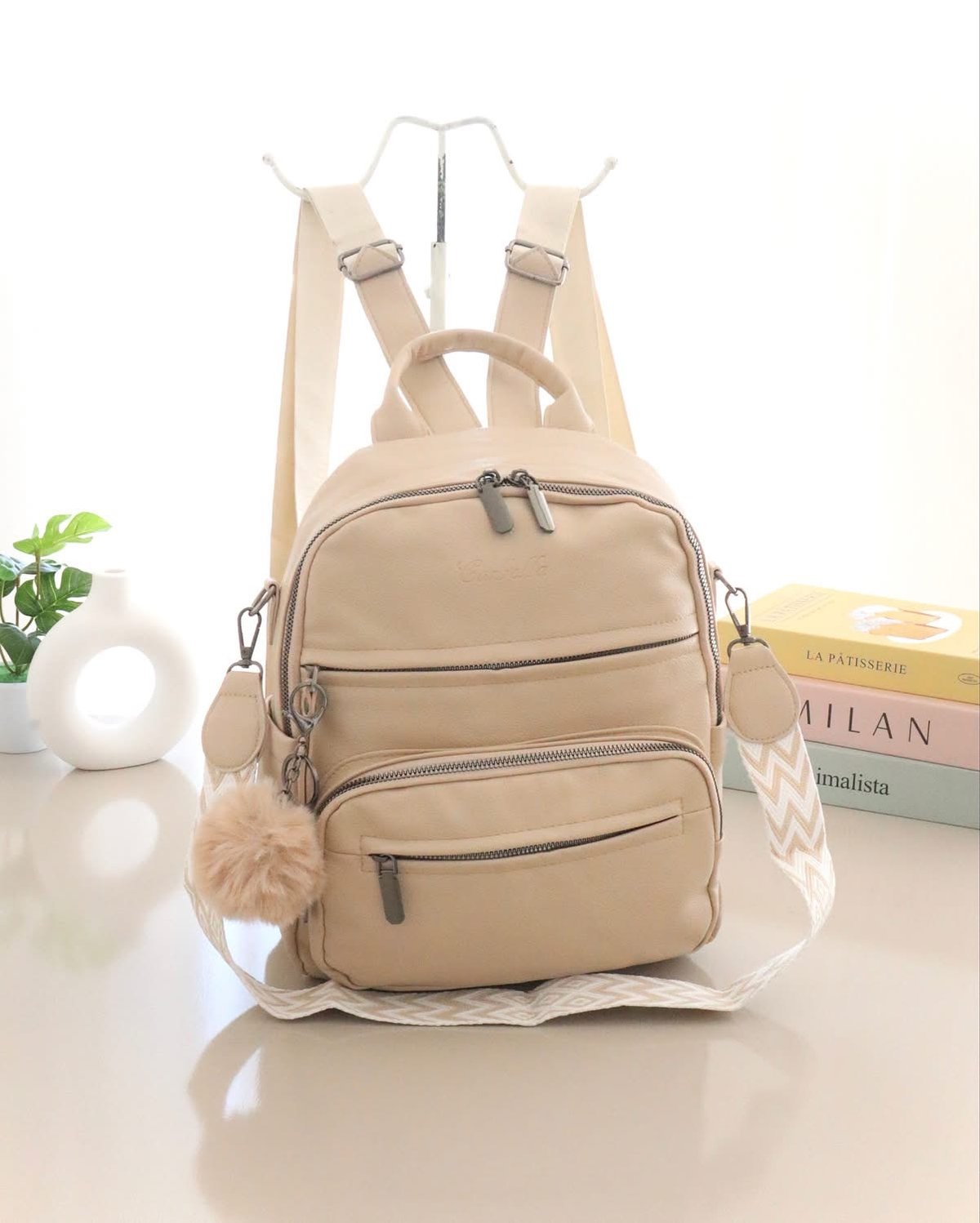 🎀✨Hermosa mochila con asa extra 😍˚⋆𖧷₊˚ - 2