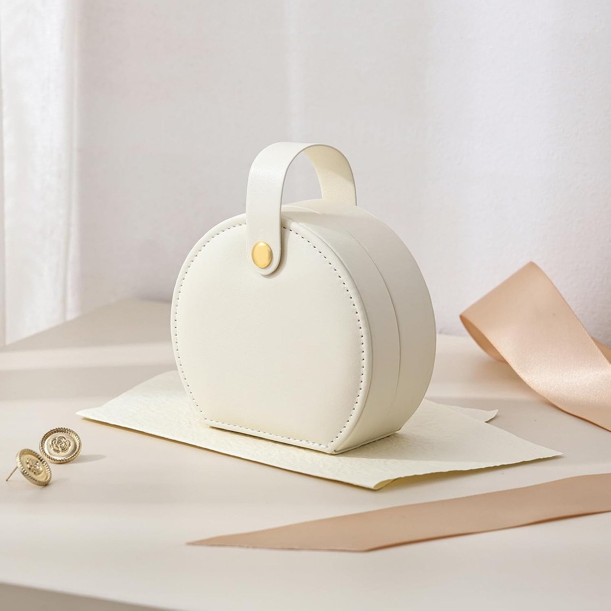 💕🌸Nuevo modelo de joyero portátil 💍 - 6