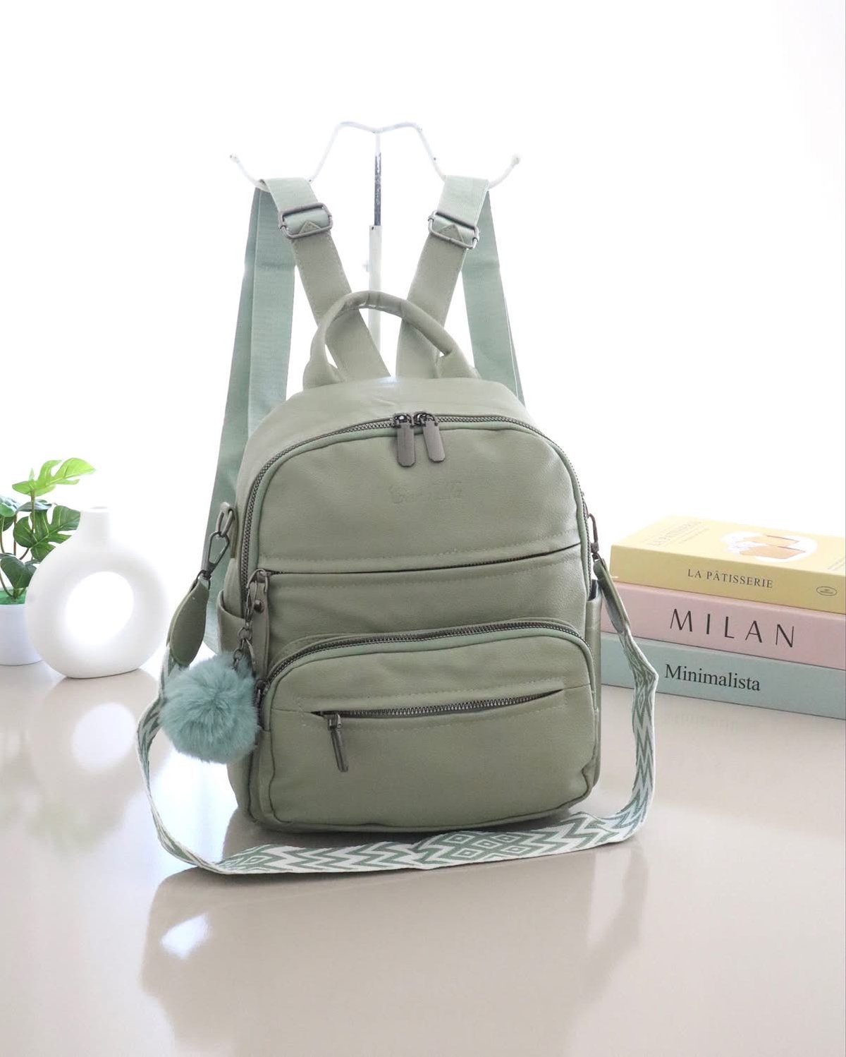 🎀✨Hermosa mochila con asa extra 😍˚⋆𖧷₊˚ - 4