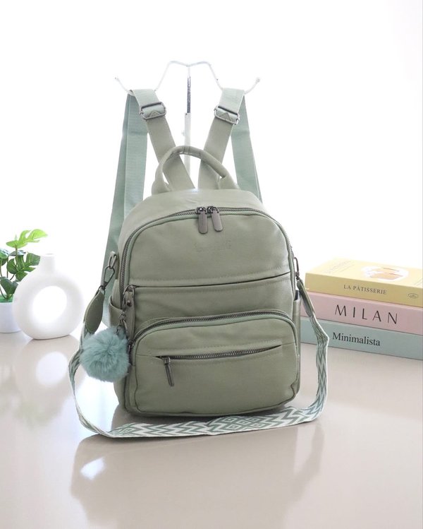 🎀✨Hermosa mochila con asa extra 😍˚⋆𖧷₊˚