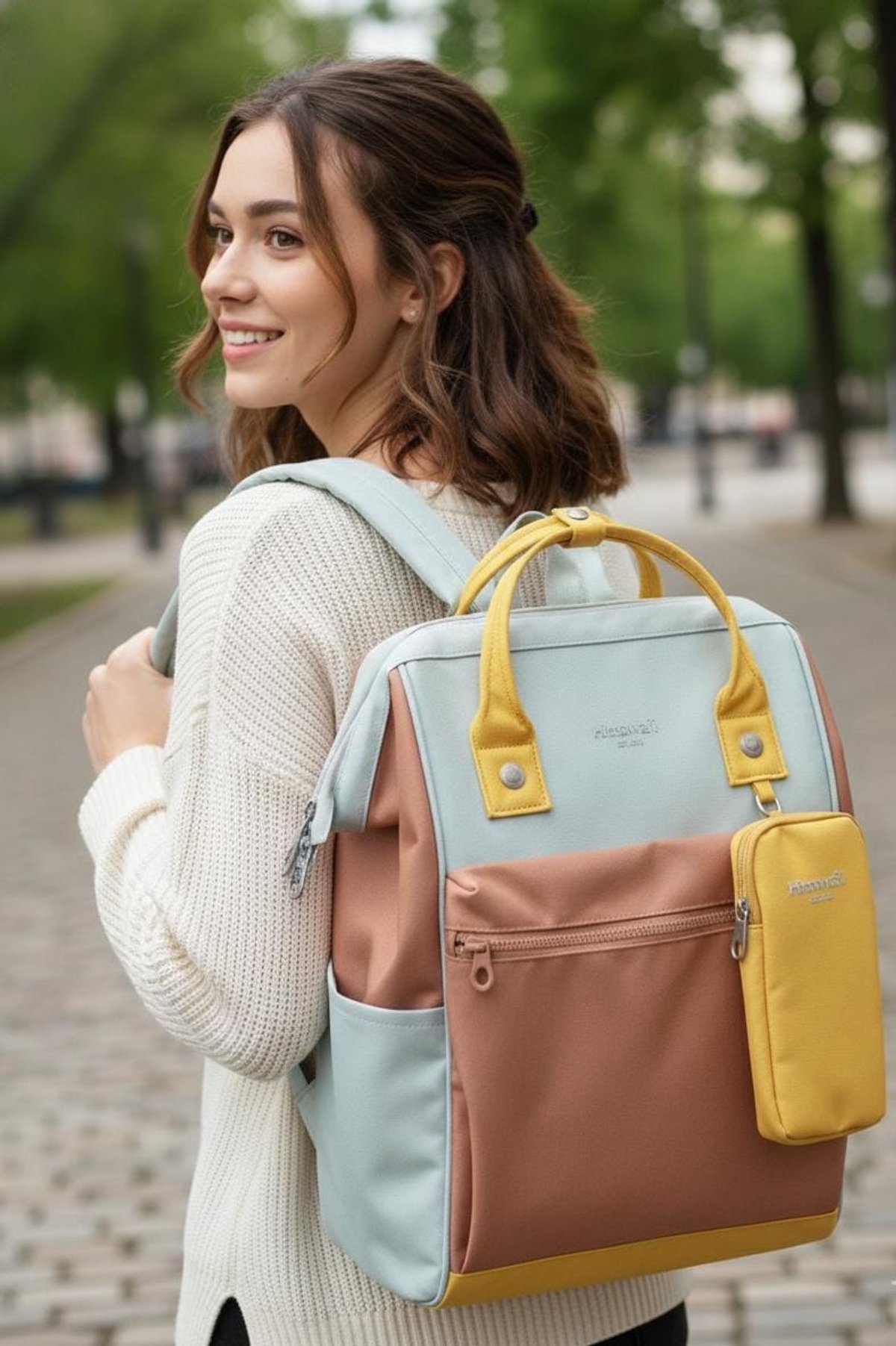 🤩NOVEDADES✨MOCHILA HIMAWARI ORIGINAL 😍 MODELO YURI💛 - 4