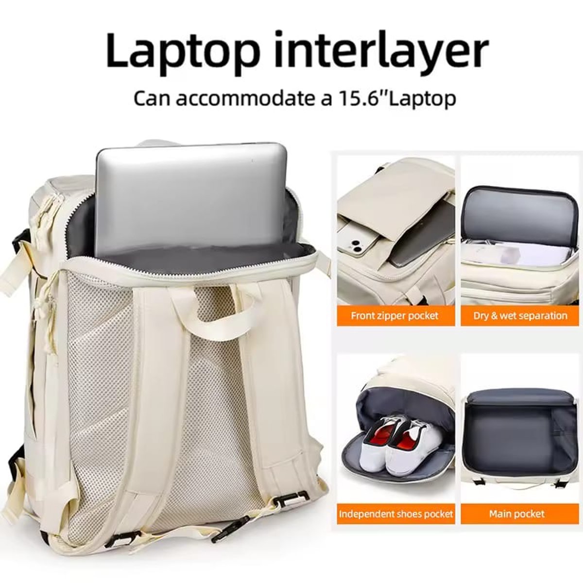 😍🎒MOCHILA GRANDE UNISEX🙌🏻 - 7