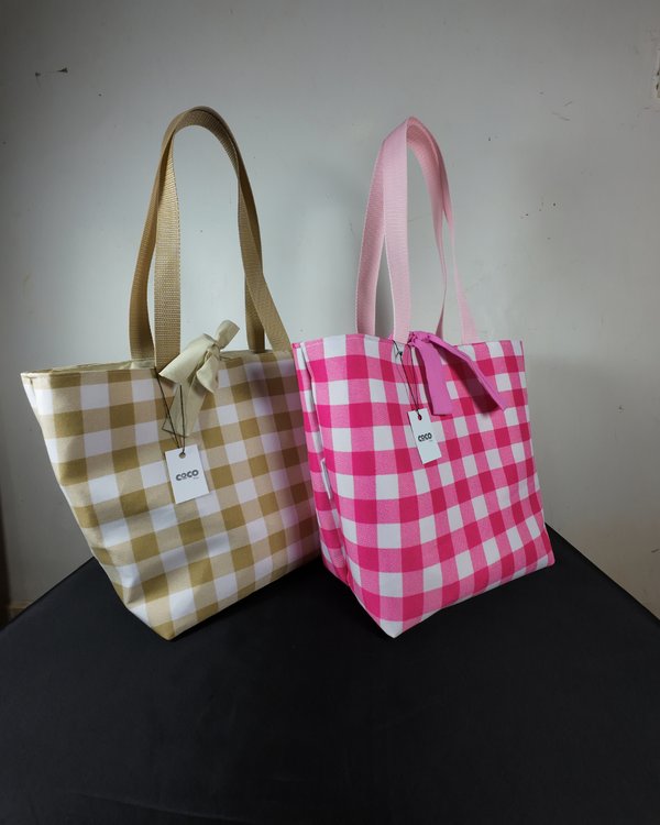 ✨ PROMO 2 TOTE BAGS VICHY ✨ 