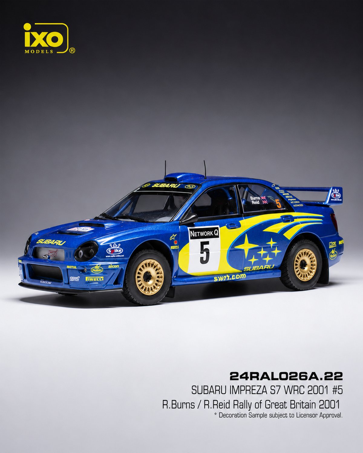 Subaru Impreza S7 WRC 2001 #5