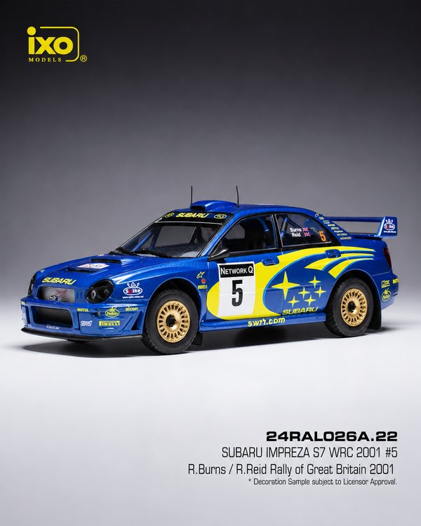 Subaru Impreza S7 WRC 2001 #5